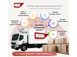 Specialized Transportation Services in Singapore - MAK Logistic