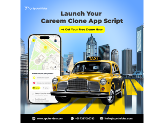 Kickstart Your Ride-Hailing Business with SpotnRides Careem Clone