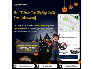 Halloween Special: Launch Your Taxi Startup with SpotnRides